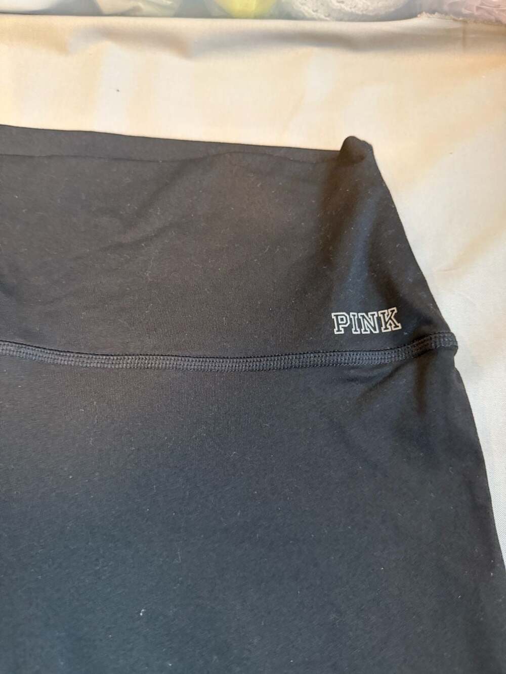 PINK Victoria's Secret Ultimate Black Athletic Leggings Size L